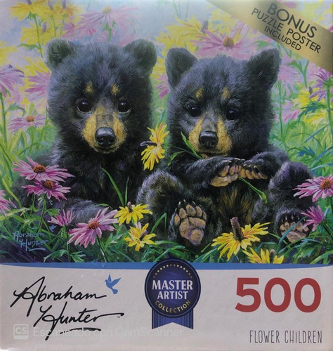 Rompecabezas Flower Children - Abraham H. - 500 Piezas