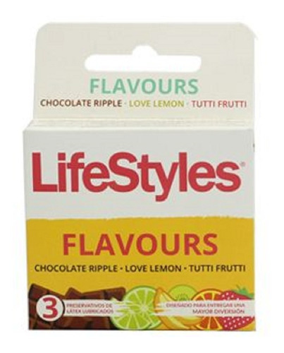 Pack Preservativos Lifestyle Flavours 15 Unidades