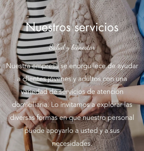 Imagen 3 de 5 de Cuidadoras Domiciliarias/prestaciones.