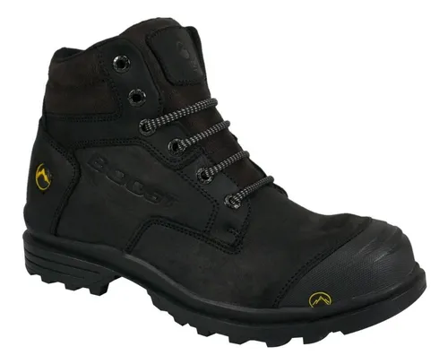 Bota Industrial Hombre Casquillo Tacticas Negras Boost Msi