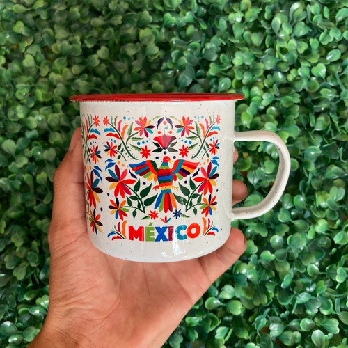 Imagen 3 de 4 de Taza Peltre Tenango México D8
