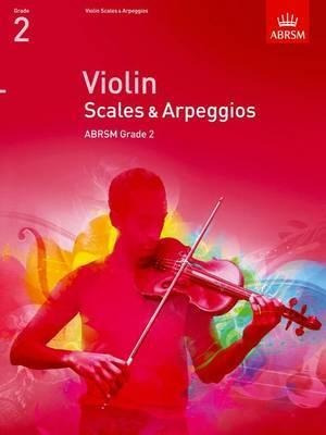 Violin Scales  And  Arpeggios, Abrsm Grade 2 : F (importado)