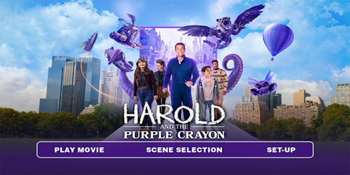 Harold Y Su Crayon Magico Dvd Latino/ingles