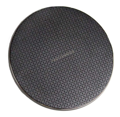 Cargador Inalambrico Qi Standard Fast Charger Negro