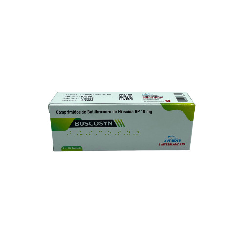 Buscosyn 10 Mg X 20 Tab (hioscina)