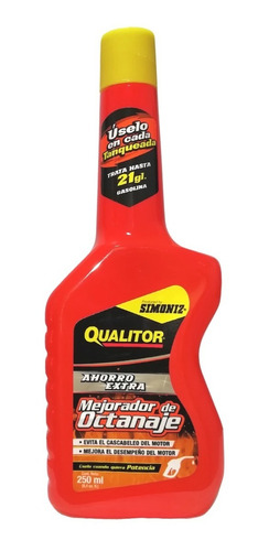 Mejorador De Octanaje Qualitor Simoniz (250 Ml)