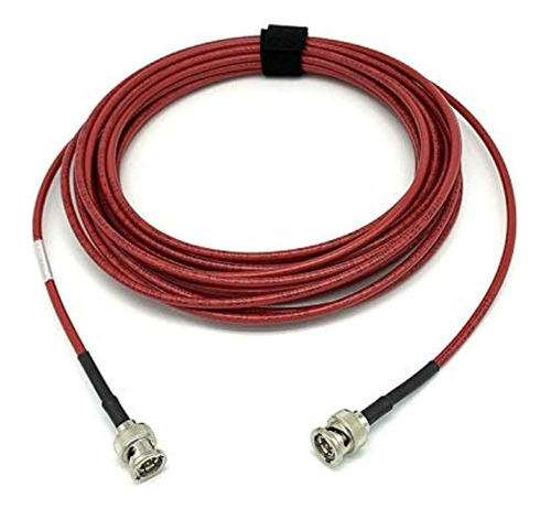 Cable Av-cables Hd Sdi Mini Rg59 De 35 Pies, Bnc-bnc - Rojo