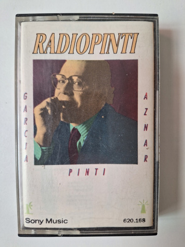 Cassette Radiopinti Charly García Pedro Aznar Enrique Pinti