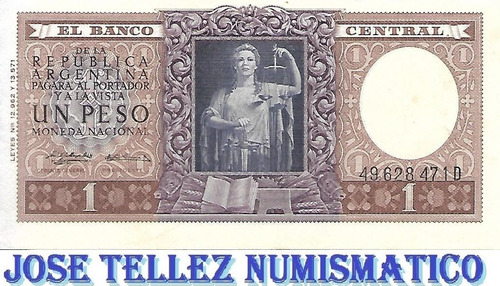 Bottero 1917 Billete $ 1 Moneda Nacional Serie D Ex+ Palermo