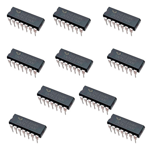 10 Piezas Sn74ls74n Flip Flop D Dual 74ls74 Ttl Bistable 5v