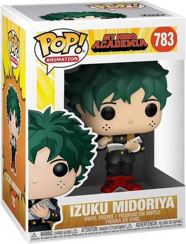 Funko Pop Izuku Midoriya Deku Con Uniforme Libro #783 Mha