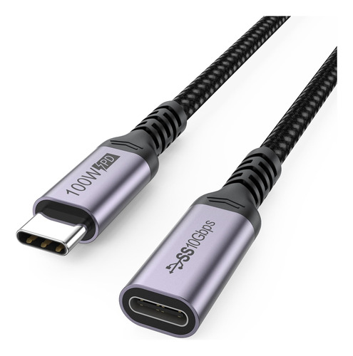 Dteedck Cable De Extensión Usb C De 6.6 Pies, Usb C A Usb .