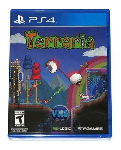 Terraria - Ps4 - Playstation 4 - Lacrado - Midia Física