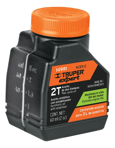 Aceite Sintetico Para Motor De 2 Tiempos Truper 14991