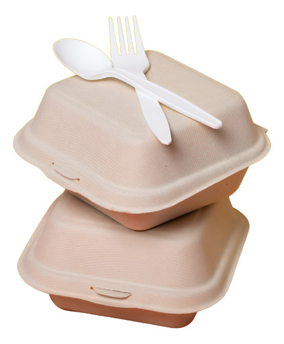 Contenedor Wecare Rectangular 2 Divisiones- 200 Piezas