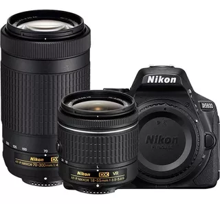 Nikon D5600 Digital Slr 18-55mm Vr & 70-300mm Dx af-p lenses