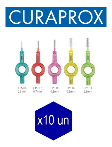 Cepillo Interdental Cps Curaprox A Elección Pack X10 Un