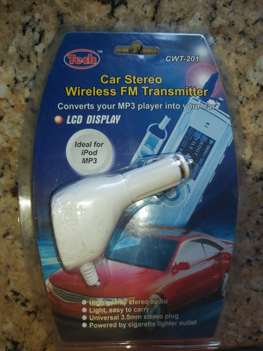 Transmisor Fm  Para iPod Mp3