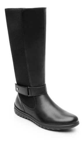 Bota Flexi Para Mujer Estilo 35320 Negro Walkin Soft