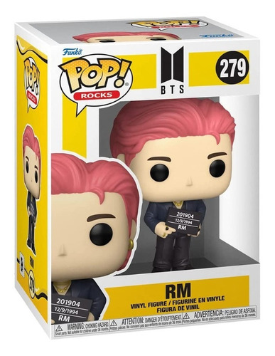 Funko Pop Rm 279 Bts Butter Jin Suga Jimin Rock Army K Pop F