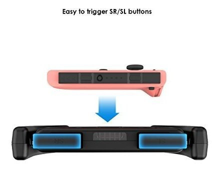 Imagen 5 de 8 de Gamesir Nintendo Switch Joy Con Grip, Mango Joy-con Al Para