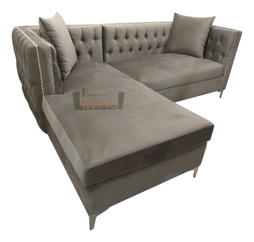 Sillon Esquinero Capitone. Fabricandoliving