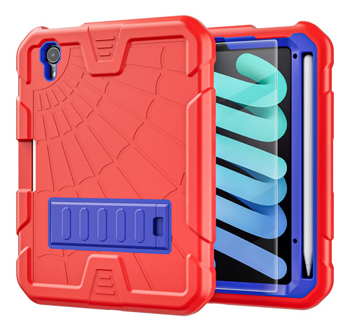 Funda iPad Mini 6 Infantil Con Protector Pantalla Soporte Lp