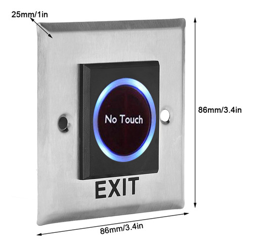 Sensor Infrarrojo De Apertura De Puerta Sin Contacto Y Salid