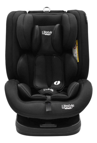 Autoasiento Para Bebé Luke Gira 360° Lifestyle By Infanti Color Negro