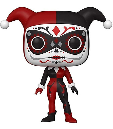 Funko Pop Heroes: Dia De Los Dc - Harley, Multicolor