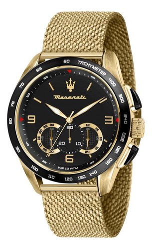 Maserati R8873612010 Traguardo Reloj Analogico De Cuarzo Dor