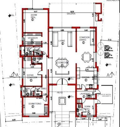 Casa En 1 Planta Con Lote A La Laguna. Con Pileta. San Matías.