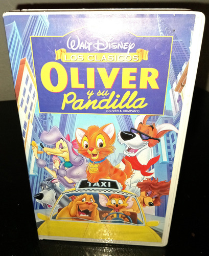 Oliver Y Su Pandilla - Disney Vhs - George Scribner (Usado)