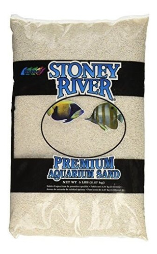 Stoney River Acuario De Arena Acuática Blanca De Agua Dulce 