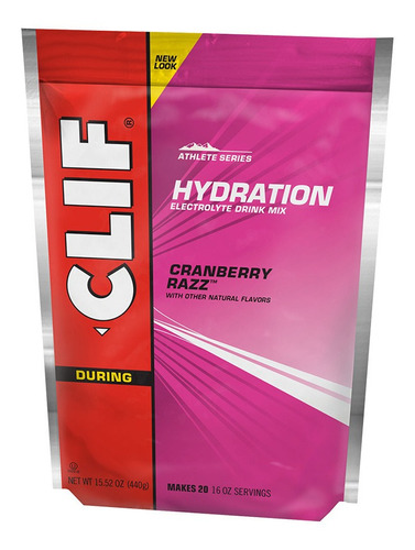 Hydration Electrolyte Drink Mix, Cran Razz 15.5oz Pouc