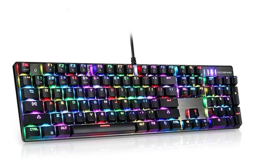 Motospeed Ck108 Usb Wired Gaming Keyboard Retroiluminacion