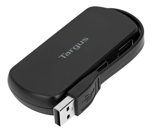 Targus Ach214, Hub De 4 Puertos Usb 2.0 / Diseño Compacto
