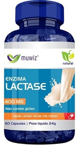 Kit 2 Enzima Lactase (intolerância A Lactose) 60 Caps 400mg