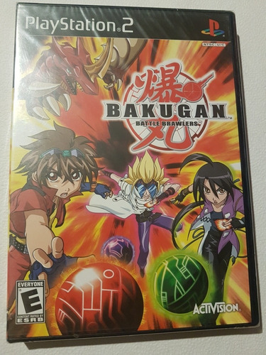 Juego Playstation 2 Bakugab Battle Brawlers,  Sellado 