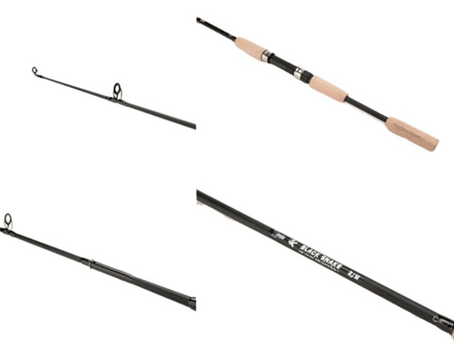 Caña De Pescar Red Fisk Blak Snake 2.4 Mtrs Ideal Dorados