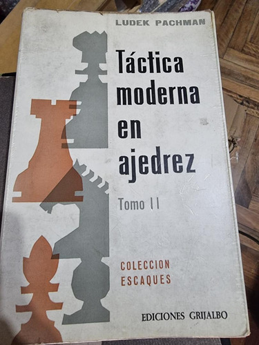 Libro Ajedrez - Tactica Moderna En Ajedrez Ii (pachman)