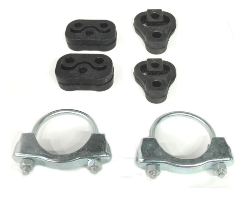 Kit Coxim Borracha Escapamento Cobalt Onix Prisma Spin Sonic
