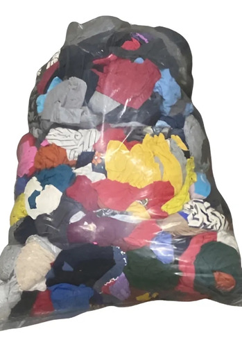 Trapo Limpio De Algodón Tipo Camiseta 10 Kg