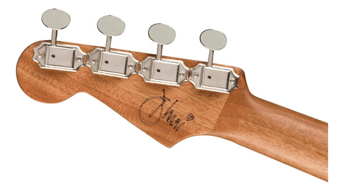 Fender Dhani Harrison Tenor Ukulele, Diapasón De Nogal,
