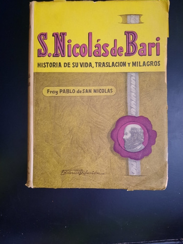 S.nicolas De Bari Fray Pablo De San Nicolas 