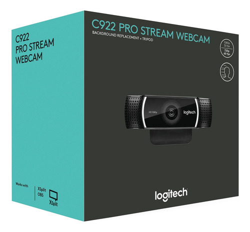 Imagen 4 de 5 de Camara Web Webcam Logitech C922 Hd 1080p H264 Youtube Twitch