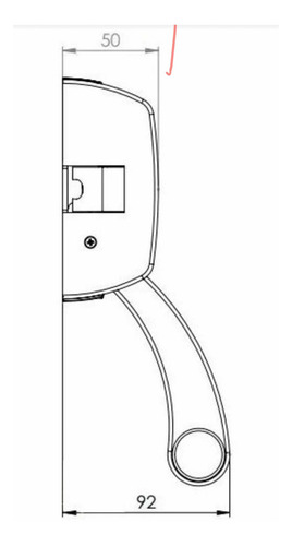 Imagen 6 de 10 de Barral Antipanico Simple Hoja Con Acceso Jaque T290