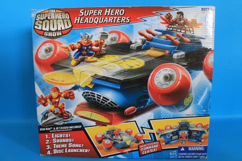 Marvel The Super Hero Squad Show Super Hero Headquarters (Usado)