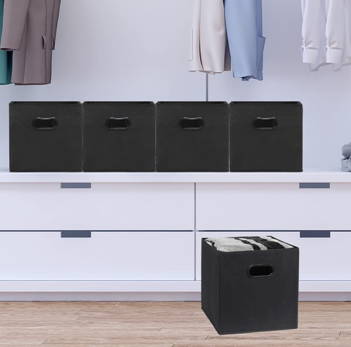 Cestas Plegables Almacenamiento Moderno Cubos Contenedores