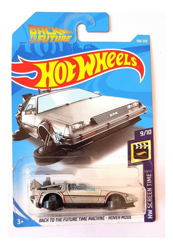 Carro Volver Al Futuro Hot Wheels Delorean Producto Nuevo